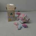 Hopearl LED Musical Stuffed Unicorn Playset Lighting Up Singing Plush Toy Mommy Unicorn with 3 Baby Unicorns in her Tummy Lullaby Animated Soothe for Mom Toddlers Girls, Rainbow, 19''