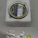 MyHalos Filtered Shower Head for Hard Water Filter - High Pressure, Removes Chlorine - Shower Head Filter for Hard Water Softener Showerhead, Easy Install, For Hair & Skin, Filtering (Chrome)