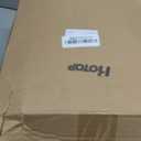 Hotop 2 Pack 22" Artificial Flowers Boxwood Ball Topiary Bush Trees with Spike, UV Resistant Plastic Faux Flowers Shrubs Decoration for Outdoor Indoor Front Porch Garden Home Wedding