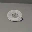 Cat8 Flat Ethernet Cable 100 FT Indoor & Outdoor, Invisable Ultra-Thin Ethernet Cable High Speed 40Gbps 2000Mhz, Flexible Shielded Internet Cable, Cat 8 SFTP Network Cable for Home/Office, White