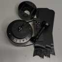 Ceiling Fans with Lights, 28 Small Ceiling Fan Light, Easy-to-Install Ceiling Fans with Light and Remote,3000-6500k, Dimmable, Small Ceiling Fan for Bedroom/Kitchen/Garage, Black.