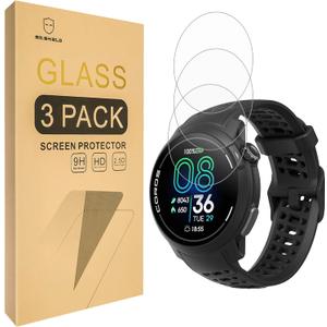 Mr.Shield Screen Protector compatible with COROS Pace Pro [Tempered Glass] [3-PACK] [Japan Glass with 9H Hardness]