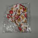 SASTYBALE Christmas Cloth Napkins Set of 4, Washable Xmas Napkins with Poinsettia Flowers, Heavyweight Fabric Napkins for Winter Party Dinner Decor (20" x 20", Square)