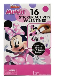 Exchange Cards Sticker Activiti Minnie 2 Pack