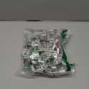 Christmas Lights 100 Count Red Christmas Tree String Lights with White Wire for Outdoor Indoor Christmas Decorations Wedding Decorations Valentines Day Decor,UL Certified (21feet) (21ft)