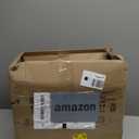 JUXYES 4-Tiers Stack Carry Storage Box With 2 Divided Tray, Transparent Stackable Storage Bin With Handle Lid Latching Storage Container for School & Office Supplies, Purple