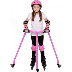 Nattork Skate Trainer, Skater Aid for Kids Adutls Roller Inline Skating,Roller Skate Mate for Boys Girl Outdoor Beginners Training Walker