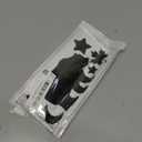 10 Sheets Repair Patches Down Jacket Black Nylon Fabric Patch Winter Self Adhesive Different Size and Shapes Clothes Clothing Repair Kit for Down Jacket, Tent Clothes, Bag