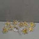 12 Pieces Christmas Snowflake Napkin Ring Xmas Napkin Rings Holder Buckle Christmas Napkin Ring Rhinestone Metal Round Serviette Buckle for Christmas Wedding Party Table Decoration Supplies (Gold)