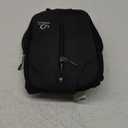 WATERFLY Crossbody Sling Backpack Sling Bag Travel Hiking Chest Bag Daypack (Black)