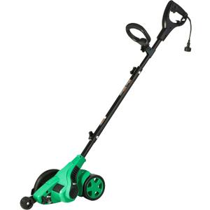 Amazon Basics 12 Amp 7.5" Double Edge Bladed Electric Corded Lawn Edger for Landscaping with Adjustable Height, 4420 RPM