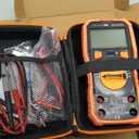 Crenova 890Z Digital Multimeter, 6000 Counts TRMS Multimeter Tester, DC AC Voltmeter Ohmmeter, Measures Voltage Current Capacitance Diodes Continuity Resistance Transistor Temperature with NCV