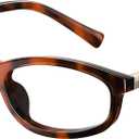 Reading Glasses for Women  Stylish Anti-Eyestrain & Anti-Glare Readers Lightweight Computer Eyeglasses(tortoise,1.5X)