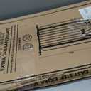 Regalo Safety 36" Extra Tall Baby Gate for Doorways & Bottom of Stairs, Pressure Mounted Walk Through Gate for Babies, Toddlers & Pets, Tested & Safe for 30 Years, American Designed, American Owned