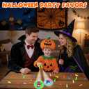 2 x Halloween Party Favors for Kids, 24 Pack Finger Lights Halloween Treats Toys Bulk, Goodie Bag Stuffers, Trick or Treat Toys, Classroom Favors Prizes Gifts, Party Supplies