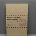 Rowood 6 Pack Birch Plywood 1/8,12x20x1/8inch,3mm Thick Unfinished Wood for Laser Cutting and Engraving, DIY Ornaments, Wood Burning, Models Drawing