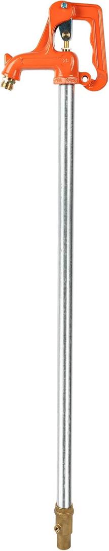 Frost Proof Yard Hydrant - Freeze-Free Outdoor Faucet for Garden, Farm & Irrigation, 3/4" Pipe Connection, 4.25ft Length, 12" Bury Depth (4.25 FT)