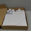 4FT Marquee Light Up Numbers - Cool White Light Up Number 6 with Fixed Water Bag, Party Decoration Large Marquee Lights Up Numbers can Be Used for Wedding Decoration, Birthday Party Deco