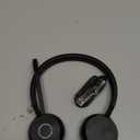 Jabra Evolve 65 TE (Third Edition) Wireless Dual-Ear Headphones - Noise-Canceling Mic, 16 hrs Battery Life, Dual Connectivity, Works with All UC Platforms Like Zoom & Google Meet, Black