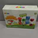 JOYIN 4-Pack Fidget Tubes for Kids, Sensory Tubes, Stress Relief Toy, Speech Therapy, Calming Toys for Children with Autism, Calm Down Corner Classroom Supplies, Easter School Gifts for Toddlers