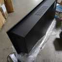 Benrocks 50'' Electric Fireplace Inserts with Glass Door, Recessed Wall Electric Fireplace Heater with Fire Crackling Sound, Adjustable Top Light & Flame Speed, Overheating Protection, 750/1500W Black