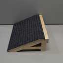 2 Pack Dog Ramp Stairs for Small Dogs  2-in-1 Solid Wood Pet Ramp & Calf Stretcher, Supports 170lbs, Non-Slip Carpet, Gentle Slope for Senior/Injured/Aging Dogs, Indoor/Gym Use, No Assembly Required