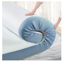 Foam Mattress Topper Extra Support, High-Density Memory Foam Bed Topper for Pain Relief, with Removable Soft Cover, CertiPUR-US Certified