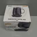 Self Heating Coffee Mug T2, 16oz Smart Heated Coffee Mug, 150 Min Battery Life - Hot up to 149 Temperature Control Coffee Mug Warmer, Gifts for Dad Mom (No APP) (Steel Blue)