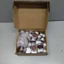 MTLEE 50 Pcs Burgundy Wedding Candles Gift Wedding Favors Baby Shower Gifts for Guests 1 oz Lavender Scented Soy Wax Candles Bulk Aromatherapy Party Favors for Bridal Baby Shower(Thank You)