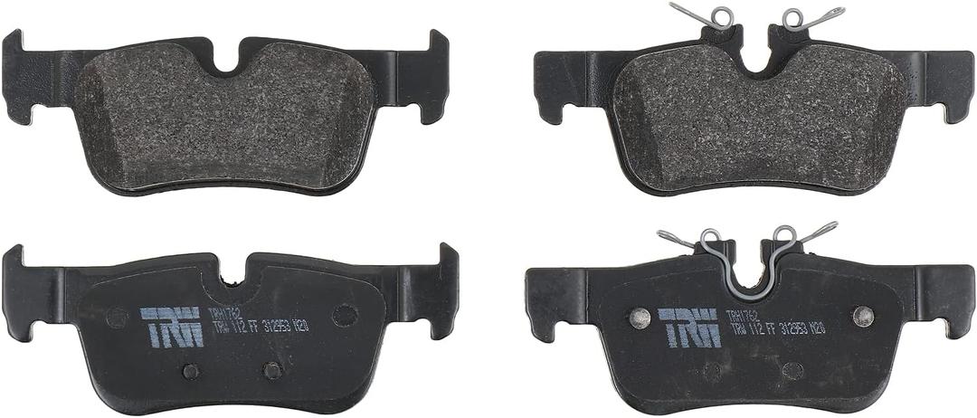 TRW Pro TRH1762 Disc Brake Pad Set For BMW X1 2016-2021, Rear, And Other Applications