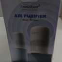 AromaRoom Air Purifiers for Bedroom with True HEPA13 Filters 3-in-1, Pet Air Purifier with Aroma Pad for Wildfires Smoke Pollen Dander, 22dB Quiet Air Cleaners for Baby Room Office Dorm (Pearl-White)