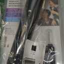 Singing Machine Portable Wireless Microphone (Black) - Premium Unidirectional UHF Wireless Mic for Singing, Speeches & Events - Cordless Mic Compatible with Karaoke Machines, PA Systems & More