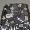 Lunch Box Girls Insulated Lunch Bag for Kids, Black Daisy Flower | Reusable Lunchbox, Lunch Tote Bag, Water Bottle Holder, Leak-Proof Lining, Lightweight, Portable, For School Office Picnic