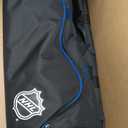NHL National Hockey League 34-Inch Black Rolling Duffel Bag  Hockey Gear Bag with Wheels, Large Capacity Duffel Bag for Travel, Multi-Pocket Large Sports & Gym Equipment Bag