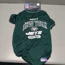 NFL New York Jets Dog T-shirt X-Large. - Licensed Shirt for Pets Team Colored with Team Logos- Premium Stretchable Materials for the comfort of your Dog & Cat, XL