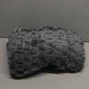 Couch Cover for Dogs Fuzzy Sofa Covers for Pet, Geometric Jacquard Coral Pet-Friendly Washable Non-Slip Sofas Slipcover Cushion Protector Pets Mat Dog Bed Mats (27.6" x 70.9", Dark Dim Gray)