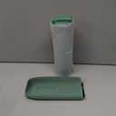 Hydracy Water Bottle with Time Marker -Large BPA Free Water Bottle & No Sweat Sleeve -Leak Proof Gym Bottle with Fruit Infuser Strainer & Times to Drink -Ideal for Fitness Sports & Outdoors (Moonlight Green)