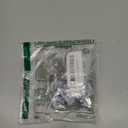 uxcell 20Pcs Curtain Track Rollers Curtain Rail Pulleys Runners Plastic Ceiling Gliders with Dual Wheel Roller for Window Tracks Carrier Accessories (Black)