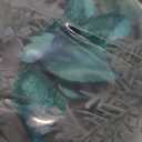 Christmas Candle Ring Wreaths Poinsettia Berries Pinecones Candle Ring Holder for Christmas Table Centerpiece Window Chair Wall Dcor (Light Blue)