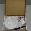 yadoker Plant Grow Light, LED Growing Light Full Spectrum for Indoor Plants,Height Adjustable, Automatic Timer, 5V Low Safe Voltage,Idea for Large Plant Light (1 Pack, White)