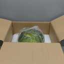 Floor Lamp for Living Room, Modern Standing Lamp with Remote, Dimmable, 3CCT, Arc Tall Floor Lamp with Green Glass Lampshade for Bedroom Study Room Office (Bulb Included)