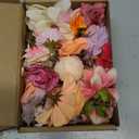 36 Pack Flower Hair Clips Rose Hair Accessories for Women Boho Bride Flower Claw Clip Side Hair Clip Hairpin Brooch Pin Headpiece for Girls Wedding