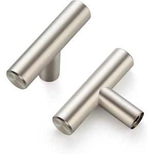 Ravinte 2'' Cabinet Handles Stainless Steel Satin Nickel Kitchen Cabinet Hardware Handles of Kitchen Cupboard Handles 10 Pack