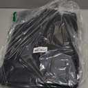 File Organizer, Fireproof File Box with Lids, Important Document Organizer Box with Lock, Portable File Folder Organizer with Handle (Black 1 Layer)