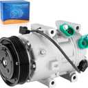CO-29159C AC Air Conditioner Compressor with Clutch Compatible with Hyundai Sonata 2012-2014 2.0L 2.4L, Kia Optima 2012-2018 2.0L 2.4L AC Compressor 178328, 977013V110RU