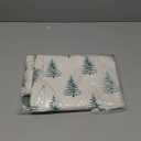 Horaldaily Christmas Tablecloth 5270 Inch Rectangular, Trees Green Boho Washable Table Cover for Party Picnic Dinner Decor