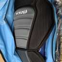 WNOVA 11' Inflatable Stand Up Paddle Board, 34" Extra Wide Stable iSUP for Adults & Youth, with Camera Mount & Premium Accessories, Non-Slip Deck for All Skill Levels (Deep Wood Grain/Kayak Seat)