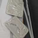 Washer Dryer Countertop with 2 Pack Storage Baskets, Wood Washer and Dryer Countertop with Non-Slip Pads/Edge Rails for Laundry Room Storage and Organization, 27.5" W x 54" L(Black Marble)