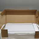 Smuxee White Bathroom Cabinet Wall Mounted, Small Bathroom Medicine Cabinet with 2 Door Adjustable Shelves, Bathroom Wall Cabinet Over Toilet for Laundry Room Kitchen