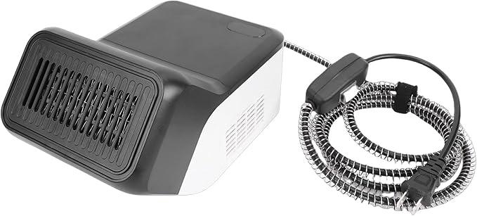 Electric Pet Heater, Dog House Heaters with Anti Chew Cord Low Noise for Dog House Chicken Coop Cat Electric Pet Heater, Wall Mounted Warmer Wall Nan